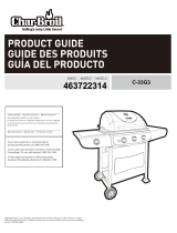 Char-Broil 463722315 Owner's manual