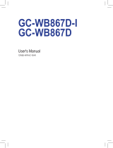 Gigabyte GC-WB867D-I User manual