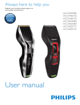 Philips Hairclipper 3000 User manual