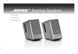 Bose MediaMate® computer speakers User manual