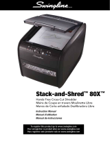 MyBinding Swingline Stack-and-Shred 80X Hands Free Shredder User manual