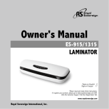 Royal Sovereign ES-915 Owner's manual