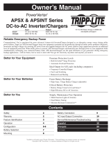 Tripp Lite APSINT2424 Owner's manual