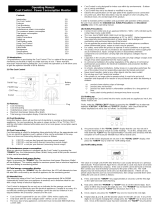 Techno line COST CONTROL Owner's manual