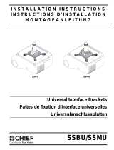 Chief SSM259 Installation guide