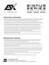 ESX SIGNUM SE300 User manual