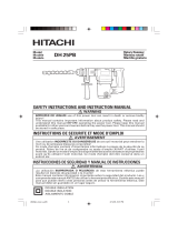 Hitachi DH25PB User manual