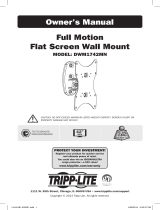 Tripp Lite DWM1742MN Display Mount Owner's manual