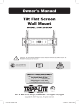 Tripp Lite DWT2655XP Display Mount Owner's manual
