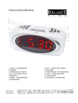 Balance HE-CLOCK-31W User manual