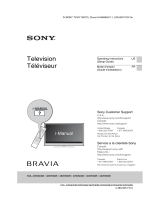Sony KDL-40W600B User manual