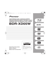 Pioneer BDR-XD05W Operating instructions