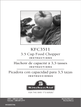 KitchenAid KFC3511WH User manual