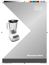 KitchenAid KSB1570WH User manual
