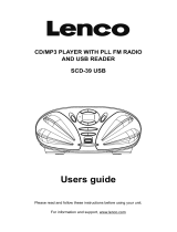 Lenco SCD-39 User manual