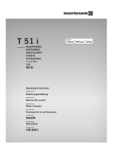 Beyerdynamic T51I User manual