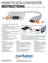 Manhattan HDMI - VGA User manual
