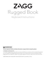 Zagg Rugged Book User manual