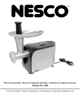 Nesco FG-100 Operating instructions