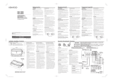 Kenwood Electronics KAC-7406 User manual