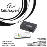 Cablexpert DSW-HDMI-33 User manual
