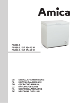 Amica GT 15451 User manual