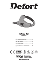 Defort DCW-12 Owner's manual