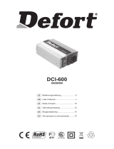 Defort DCI-600 User manual