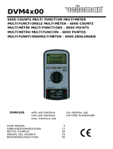 Velleman DVM4000 User manual