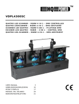HQ-Power VDPL4300SC User manual