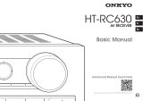 ONKYO HT-RC630 Owner's manual