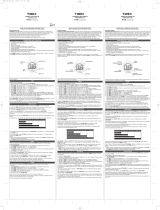 Timex T5K756 User manual