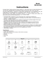 Evermount EM-SA1000 Owner's manual