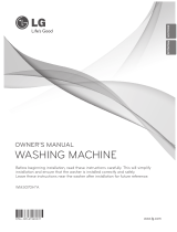 LG WM3070HRA Owner's manual