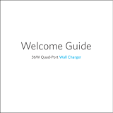 Anker 4 Port Wall Charger User manual