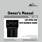 Royal Sovereign RSB-1342 Owner's manual