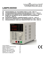 Velleman LABPS3005D User manual