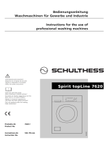 Schulthess Spirit topLine 7620 U Operating instructions