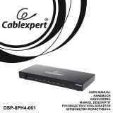 Cablexpert DSP-8PH4-001 User manual