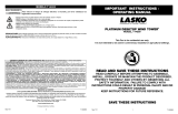 Lasko T14300 Owner's manual