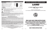 Lasko T38305 Owner's manual