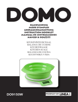 Domo KEUKENWEEGSCHAAL DO9150W Owner's manual