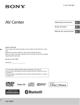 Sony XAV68BT User manual