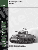 XciteRC U.S. M4A3 Sherman User manual