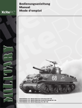 XciteRC U.S. M4A3 Sherman User manual