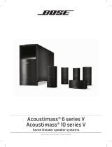 Bose Acoustimass 10 series V User manual