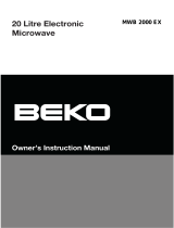 Beko MWB 2000 EX User manual