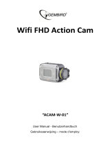 Gembird ACAM-W-01 - Wifi FHD Action Cam User manual