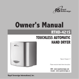 Royal Sovereign RTHD-421S Owner's manual