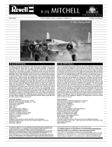 Revell B-25J Mitchell User manual